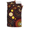 Australia Aboriginal Bedding Set - Aboriginal Art Ver01