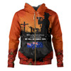 Australia Hoodie Anzac Day Lives Given In Service