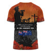 Australia T-Shirt Anzac Day Lives Given In Service