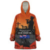 Australia Snug Hoodie Anzac Day Lives Given In Service
