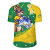 Australia Rugby Jersey Australia Day Kangaroo Green Gold Spirit 26 January Holiday
