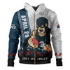 Carlton Hoodie Anzac Day Lest We Forget Memorial