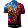 Brisbane Lions Polo Shirt Anzac Day Lest We Forget Memorial