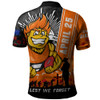 GWS GIANTS Polo Shirt Anzac Day Lest We Forget Memorial