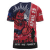 Melbourne T-Shirt Anzac Day Lest We Forget Memorial