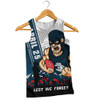 Carlton Men Singlet Anzac Day Lest We Forget Memorial