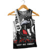 Collingwood Men Singlet Anzac Day Lest We Forget Memorial