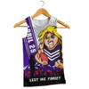 Fremantle Men Singlet Anzac Day Lest We Forget Memorial