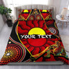 [Custom] Australia Bedding Set - Australia Aboriginal Dots With Didgeridoo