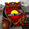 [Custom] Australia Bedding Set - Australia Aboriginal Dots With Didgeridoo