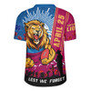 Brisbane Lions Rugby Jersey Anzac Day Lest We Forget Memorial