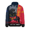 Adelaide Crows Padded Jacket Anzac Day Lest We Forget Memorial