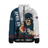 Carlton Padded Jacket Anzac Day Lest We Forget Memorial