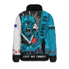 Port Adelaide Padded Jacket Anzac Day Lest We Forget Memorial