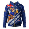 Australia Hoodie Australia Day Kangaroo Beer Spirit Of Celebration