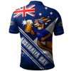 Australia Polo Shirt Australia Day Kangaroo Beer Spirit Of Celebration