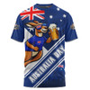 Australia T-Shirt Australia Day Kangaroo Beer Spirit Of Celebration