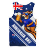 Australia Men Singlet Australia Day Kangaroo Beer Spirit Of Celebration