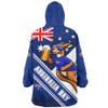 Australia Snug Hoodie Australia Day Kangaroo Beer Spirit Of Celebration