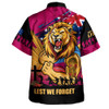 Brisbane Lions Hawaiian Shirt ANZAC Day Honour And Football Legacy