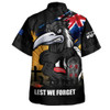 Collingwood Hawaiian Shirt ANZAC Day Honour And Football Legacy