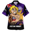 Fremantle Hawaiian Shirt ANZAC Day Honour And Football Legacy