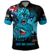 Port Adelaide Polo Shirt ANZAC Day Honour And Football Legacy