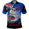 Western Bulldogs Polo Shirt ANZAC Day Honour And Football Legacy