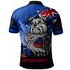 Western Bulldogs Polo Shirt ANZAC Day Honour And Football Legacy