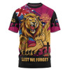 Brisbane Lions T-Shirt ANZAC Day Honour And Football Legacy