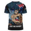 Carlton T-Shirt ANZAC Day Honour And Football Legacy
