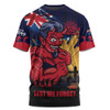 Melbourne T-Shirt ANZAC Day Honour And Football Legacy