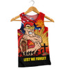 Gold Coast SUNS Men Singlet ANZAC Day Honour And Football Legacy