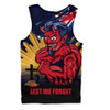 Melbourne Men Singlet ANZAC Day Honour And Football Legacy