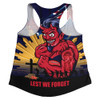 Melbourne Women Racerback Singlet ANZAC Day Honour And Football Legacy