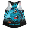 Port Adelaide Women Racerback Singlet ANZAC Day Honour And Football Legacy
