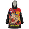 Gold Coast SUNS Snug Hoodie ANZAC Day Honour And Football Legacy