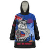 Western Bulldogs Snug Hoodie ANZAC Day Honour And Football Legacy