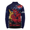 Melbourne Long Sleeve Polo Shirt ANZAC Day Honour And Football Legacy
