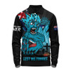 Port Adelaide Long Sleeve Polo Shirt ANZAC Day Honour And Football Legacy