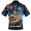 Carlton Zip Polo Shirt ANZAC Day Honour And Football Legacy