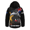 Collingwood Hooded Padded Jacket ANZAC Day Honour And Football Legacy