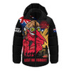Essendon Hooded Padded Jacket ANZAC Day Honour And Football Legacy