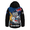 Geelong Cats Hooded Padded Jacket ANZAC Day Honour And Football Legacy
