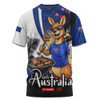 Australia T-Shirt Australia Day Kangaroo Summer Fest Celebration