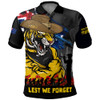 Richmond Polo Shirt ANZAC Inspired Football Fan Memorial Design