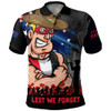 St Kilda Polo Shirt ANZAC Inspired Football Fan Memorial Design