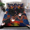 Australia Aboriginal Bedding Set - Australian Boomerang and Snake Indigenous Art