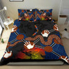 Australia Aboriginal Bedding Set - Australian Boomerang and Snake Indigenous Art