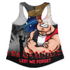 St Kilda Women Racerback Singlet ANZAC Inspired Football Fan Memorial Design